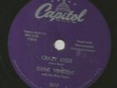 HEAR 1957 CAPITAL 78 - 3617 - GENE VINCENT - ROCKABILLY -  CRAZY LEGS