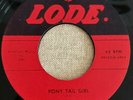 Repro      Glenn Garrison - Pony Tail Girl   NM -  ROCKABILLY