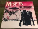 RARE MISFITS WALK AMONG US LP VINYL 1982 Pink outline Ruby Records Plan 9