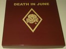 DEATH IN JUNE LIVE CLARENDON HOTEL 1983 BOX LIMITED 10 COPIES 2 X CLEAR 7