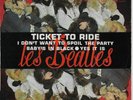 THE BEATLES  EP FRANCE ORANGE  LABEL ODEON SOE 3766 TICKET TO RIDE +3