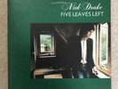 NICK DRAKE  Five Leaves Left  UK 1972 Reissue Pink Rim ILPS 9105 VG/VG+/EX