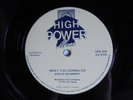 JUNIOR BRAMMER What You Gonna Do HIGH POWER UK Hard Roots Reggae 12