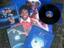 E.T. The Extra-Terrestrial Audiobook Vinyl narrated by Michael Jackson Very Rare