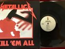 METALLICA   Kill 'Em All LP  Elektra 1990 PRESSING NEAR MINT Vinyl. Bonus Tracks