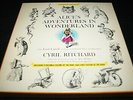 ALICE IN WONDERLAND 4-LP Records Box Set w/Hardcover Book Cyril Ritchard NICE