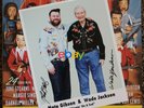 WADE JACKSON autographed 8x10 w/ Nate Gibson & the Stars of Starday 2xLP NEW