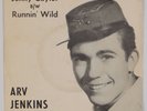 ARV JENKINS: Runnin’ Wild US Ramco Rockabilly PICTURE SLEEVE Rare PS 45 Hear