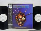 PSYCHIC TV FORCE THE HAND OF CHANCE SOME BIZZARE P-5621,2 Japan OBI VINYL 2LP
