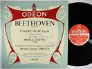 ODEON ODX 109 FRANCE Szeryng, Thibaud Beeth. Violin Conc. DEDICATION 1955 red/si