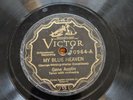 MY BLUE HEAVEN Gene Austin VICTOR # 20964 78 rpm 1920's Victrola Record