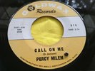 Hear Rare Northern Soul 45 : Percy Milem   Call On Me   Goldwax 315