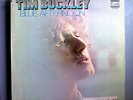 TIM BUCKLEY BLUE AFTERNOON ULTRA-RARE ORIG '69 STRAIGHT WHITE LABEL PROMO LP 1A