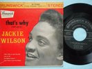 Jackie Wilson That’s Why STEREO EP Brunswick EB-771045 RARE