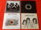 4 X QUEEN - FREDDIE MERCURY - Vinyl Singles 