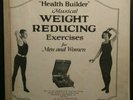 Walter Camp: Musical Health Builder - Daily Dozen. 1921 book & inserts & records