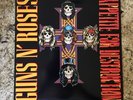 NM+ GUNS N' ROSES 1987 APPETITE FOR DESTRUCTION LP  BANNED SLEEVE