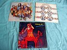 VINEGAR JOE - 3 xUK Vinyl LPs Pink Rim ROCK N ROLL GYPSIES/SIX STAR GENERAL VG+