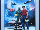 IRON EAGLE Film Soundtrack LP Queen Katrina +Waves Louis Gossett Sidney J. Furie