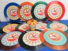 WoW  Eleven Vintage 1950's Children's RED RAVEN MOVIE RECORDS With MAGIC MIRROR
