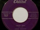 GENE VINCENT-Crazy Legs & Important Words-Classic Rockabilly 45-CAPITOL #F3617