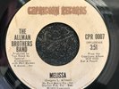 The Allman Brothers Blue Sky / Melissa rare stock copy US 45 Hear