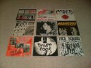 NINE PUNK / NEW WAVE SLEEVES,TONY DIAL,SERIOUS DRINKING,ATTACK,SNUFF ROCK,ETC