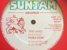 Time Hard Pick A Pow  / Our Younger Years Rick Wayne - Sunjam Reggae 12