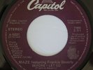 Modern Soul MAZE with FRANKIE BEVERLY Before I Let Go / Joy And Pain EX