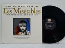 Les Miserables Broadway Album 2LP EMBOSSED GATEFOLD with LIBRETTO