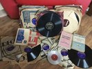 Bundle Of 55 Vinyl Records 78 RPM To Include Vera Lynn Gracie Fields + Books