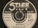 THE DAMNED - NEW ROSE - SIGNED - PICTURE SLEEVE PUNK RARE - CLASH - SEX PISTOLS