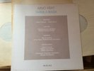 ARVO PART 'Tabula Rasa' Vinyl Lp On The New Series Label GATEFOLD - ECM 1275