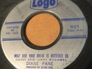 Northern Soul 45 Diane Pane Logo Lbl. What Side Your Bread Is Buttered On