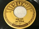 EARL PETERSON Sun 197 '53 MEMPHIS COUNTRY Minor 70's REPRO 45 Boogie Blues