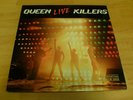 QUEEN 2 LP LIVE KILLERS 1979 U.S. ELEKTRA BB 702 PROMO STAMP & LABELS + INNERS