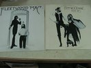 Fleetwood Mac LP x 2   RUMORS + SELF TITLED  Both w/ INSERTS   CLEAN Vinyl  VG+