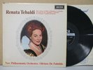 SXL 6152 WBG ED1 RENATA TEBALDI Opera Recital Verdi etc- DE FABRITIIS NPO LP EX