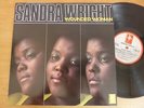 SANDRA WRIGHT Wounded Woman LP UK DEMON soul funk r&b FIRST ORIGINAL PRESSING