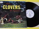 THE CLOVERS IN CLOVER   1959 MONO LP   WHITE LABEL PROMO   UA INSERT CATALOG