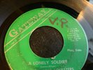 SWINGING SOULSTERS - A Lonely Soldier - Rare private 45 GATEWAY rare deep soul