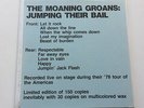 THE ROLLING STONES THE MOANING GROANS : JUMPING THEIR BAIL lp vinyl record