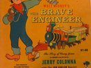 Rare -Walt Disney's The Brave Engineer-Story of Casey Jones-Jerry Colonna-45 RPM