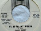 RARE US GARAGE BLUES PROMO 45 Jimmy Rabbit Wishy Washy Woman/ My Girl
