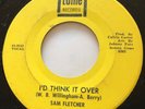 NORTHERN SOUL Sam Fletcher I'D THINK IT OVER Tollie 45 very rare EX