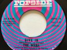 NORTHERN SOUL The Webs GIVE IN / IT'S SO HARD TO BREAK A HABIT Popside 45 NM