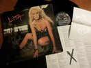 Lita Ford ?SIGNED LP Lita 1988  VG++ Close My Eyes Forever Kiss Me Deadly
