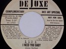 FOUR SPEEDS: I Need You Baby US DeLuxe Doo Wop Soul Promo Rare 45 HEAR