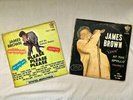 2 Vintage JAMES BROWN RECORDS (1 Signed) Pleasex3 Live At The Apollo Vol II KING