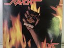 Raven-Live At The Inferno double LP on Megaforce Records MRI 969